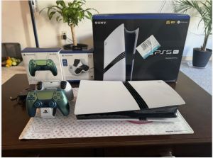 Sony Playstation 5 Pro 2tb Gaming Console, Extras + Full Bun