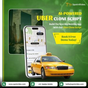 Revolutionize Your Taxi Business With Spotnrides Ai Uber Clo